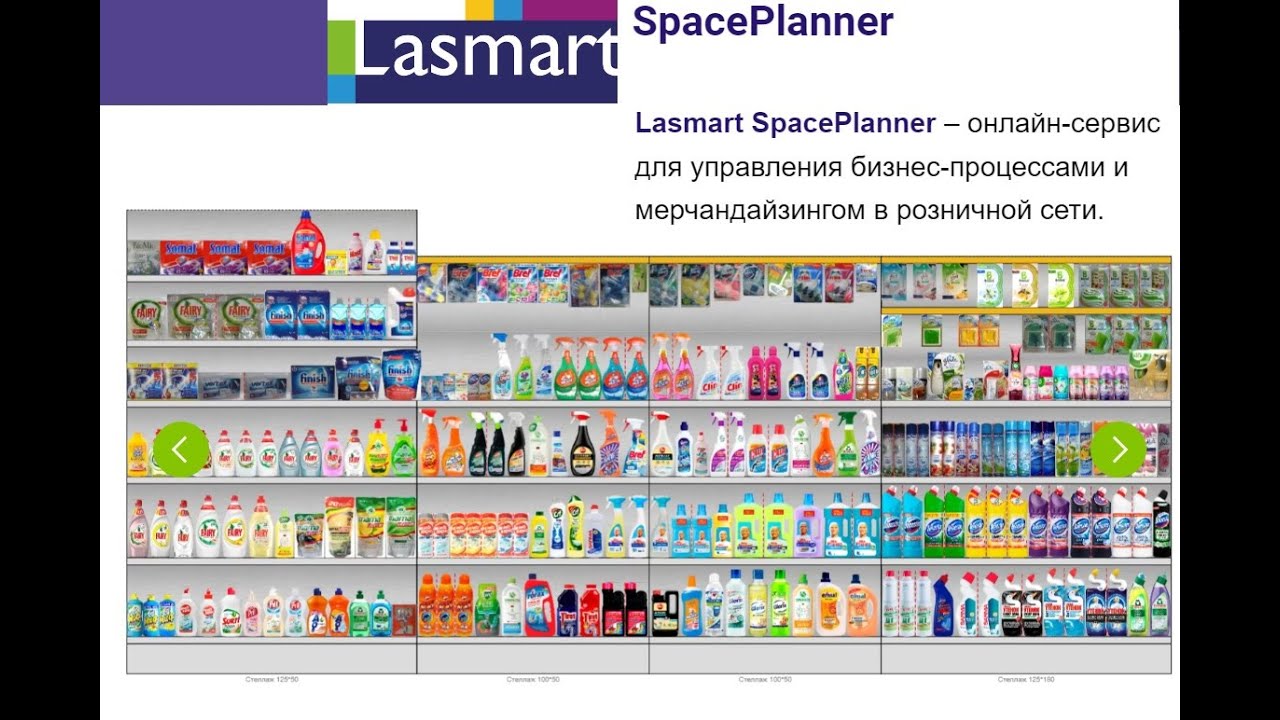 Мерчандайзинг и планограммы: решение по автоматизации Lasmart