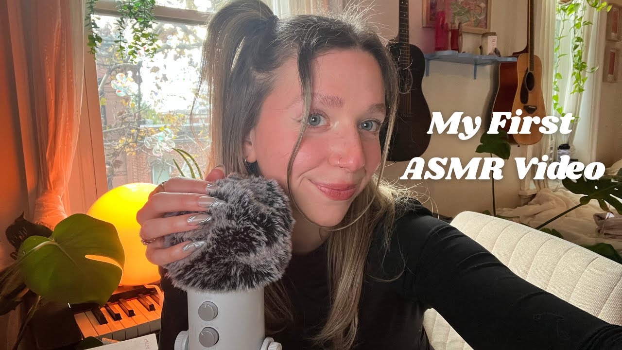 trying ASMR for the first time!