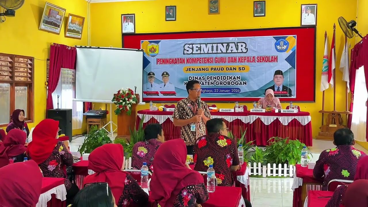 KABID PMPTK BISA MEMBACA PIKIRAN GURU SEKECAMATAN TANGGUNGHARJO