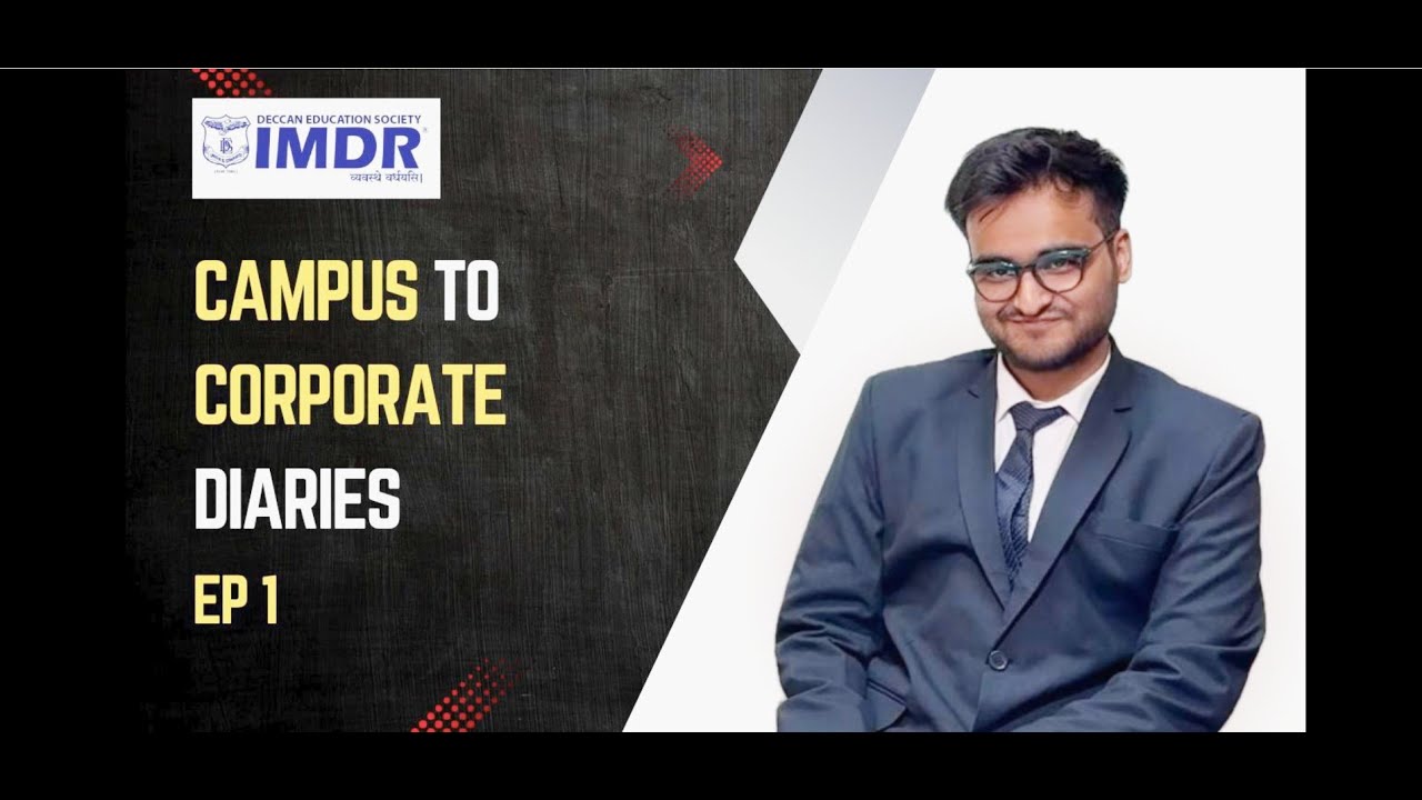 IMDR | Introducing Campus to Corporate Diaries