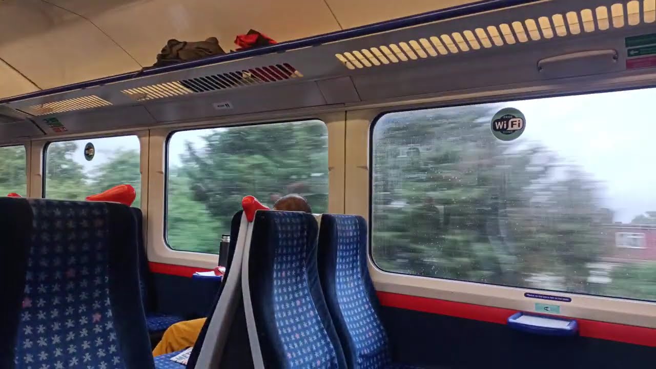 Travelling around London on a train l Passionate Walks