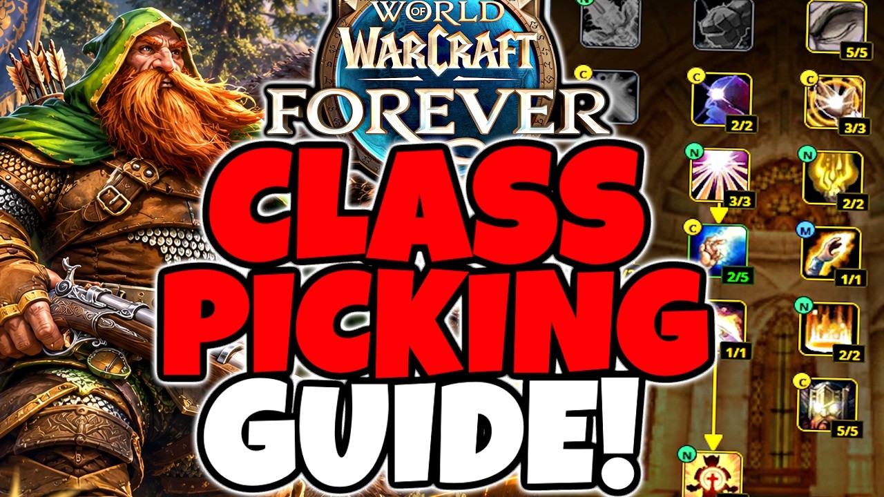 The Ultimate Class Picking Guide For WoW Forever BETA Based on Talent Changes!