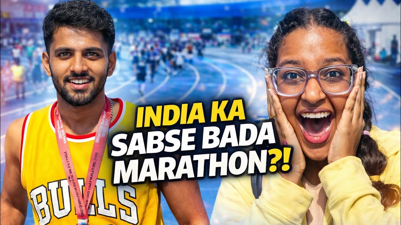 India ki Biggest Marathon Me Mera Experience ✨12th October 2025