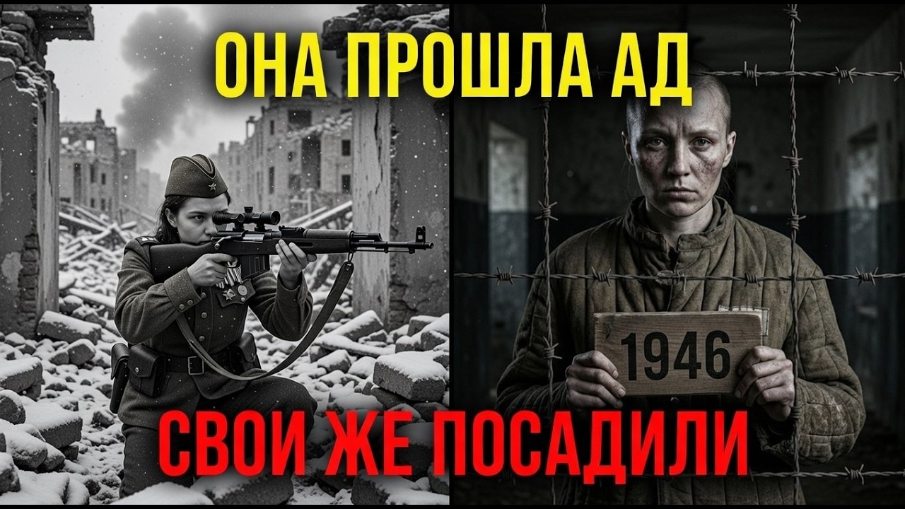 Она была снайпером в Сталинграде. В 1946 году ее посадили за то, что она слишком умело убивала