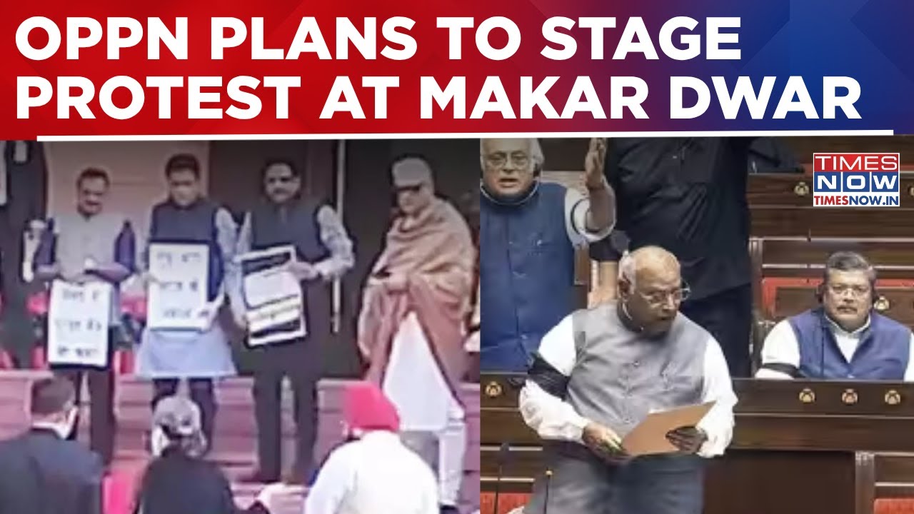 Parliament Monsoon Session: Opposition Holds Key Meet; Plans To Stage Protest At Makar Dwar