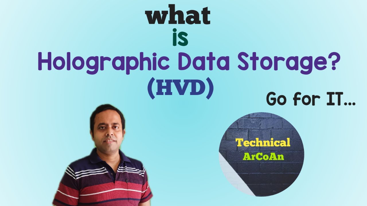 What is Holographic Data Storage? | Holographic Versatile Disc | HVD | Holography