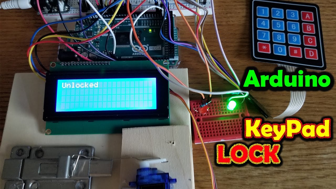 Anyone Can Make A Keypad Controlled Lock For Their Next Arduino Project - Here's How