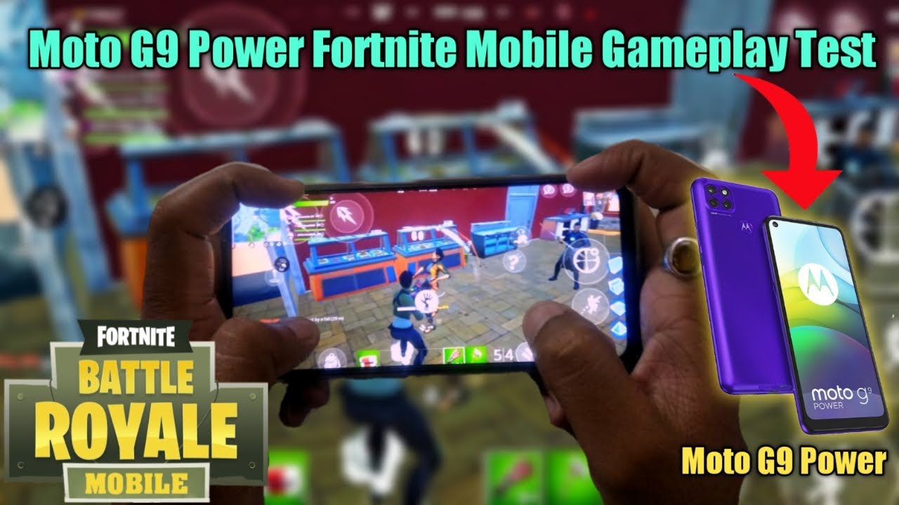 Moto G9 Power Fortnite Mobile Gameplay Test || Glister Gaming