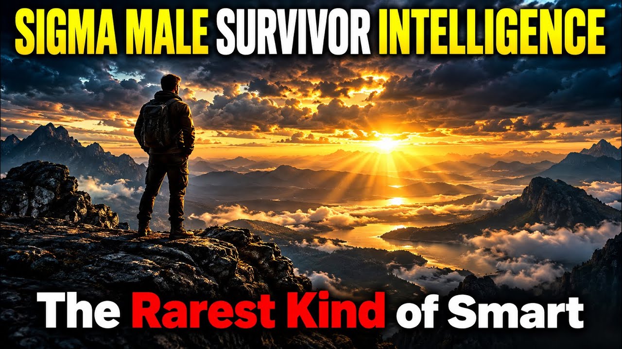 10 Signs You Have Sigma Male Survivor Intelligence (The Rarest Kind of Smart)