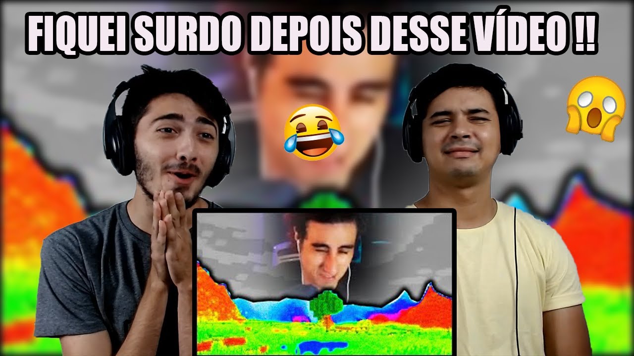 Que AGONIA! 😫 REACT minecraft só que ESTOURADO 🔊🔊🔊