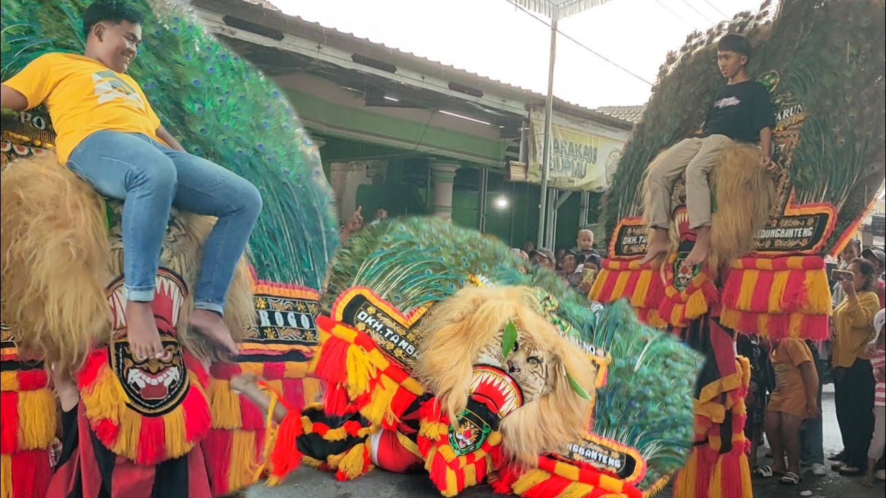 MERINDING❗BOCIL NAIK BARONGAN REOG PONOROGO TERBESAR DIDUNIA GEGERKAN DESA LEMBAH BABADAN