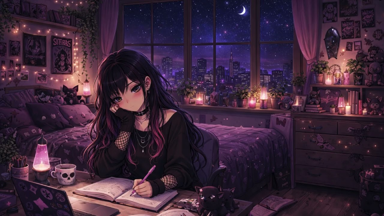 STUDYING LOFI / Calm lofi// stress relief after a hard day