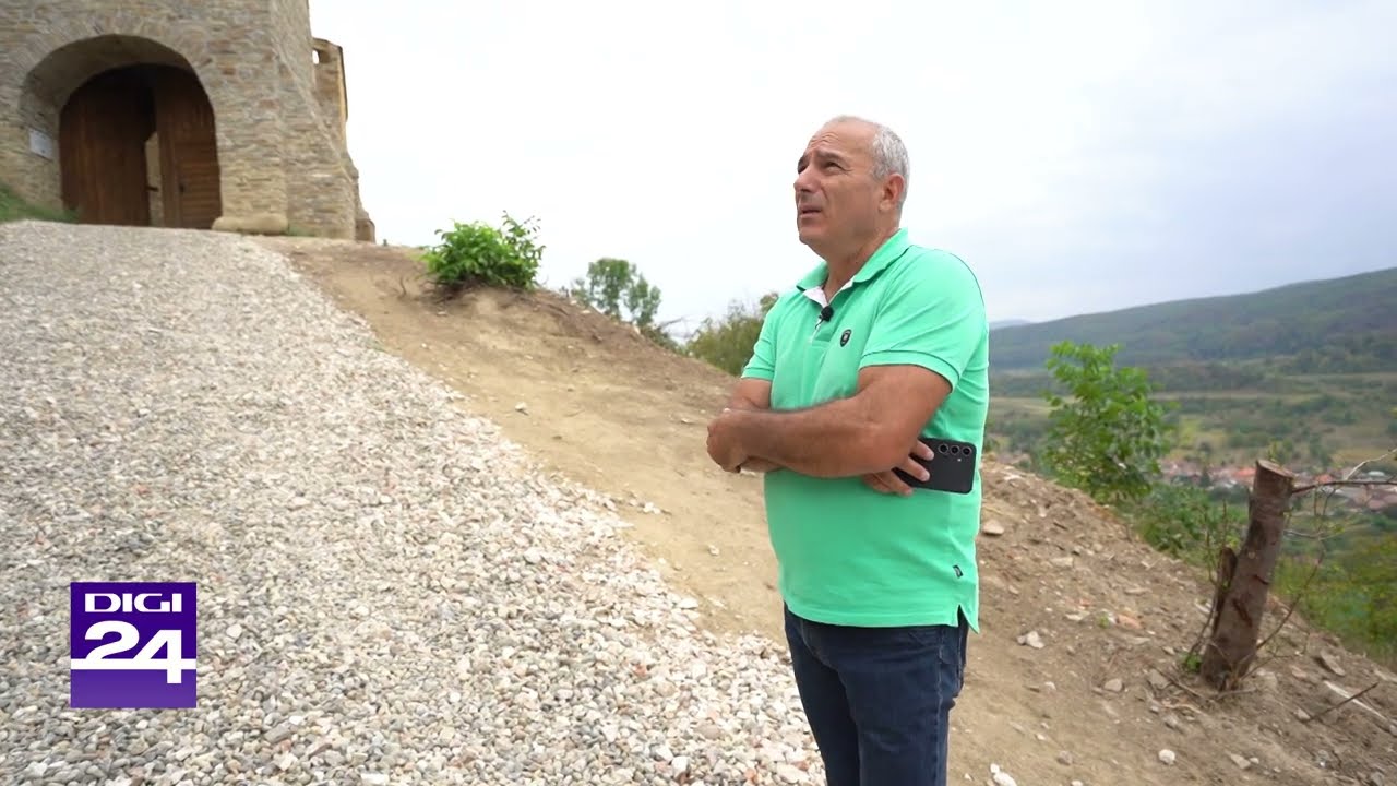 Cum a fost restaurata cetatea taraneasca de la Saschiz!