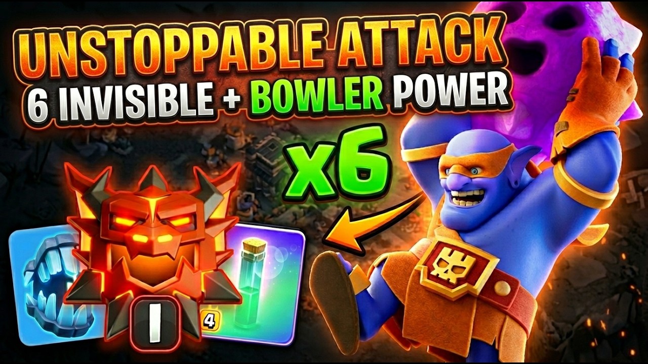 Best META | This New Electro Fangs + Super Bowler Smash is Straight Up BROKEN! Clash Of Clans