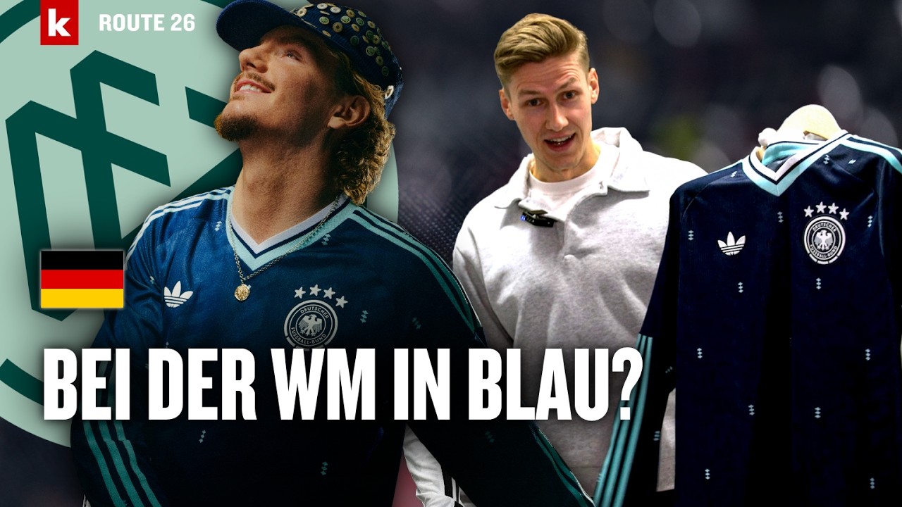 WM 2026: Erster Blick aufs neue Auswärtstrikot von Wirtz, Woltemade, Musiala und Co. | Route 26