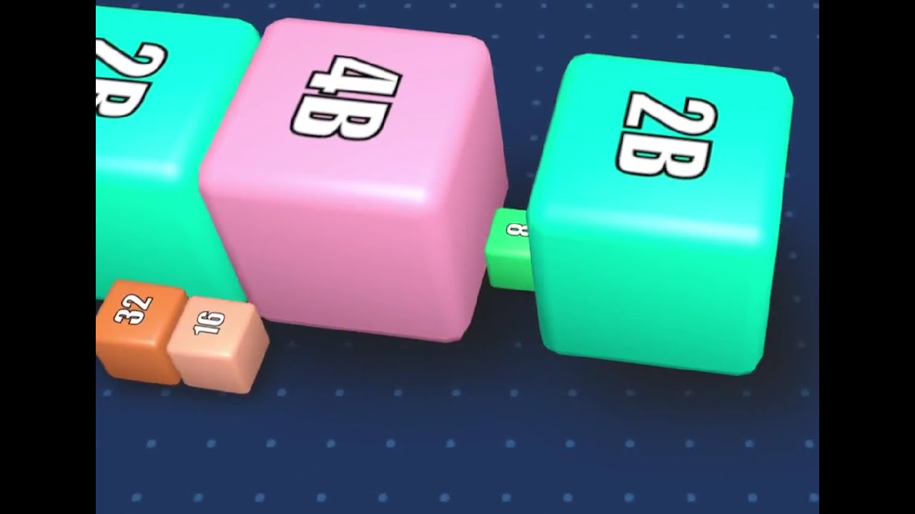 how to play Cubes 2048.io