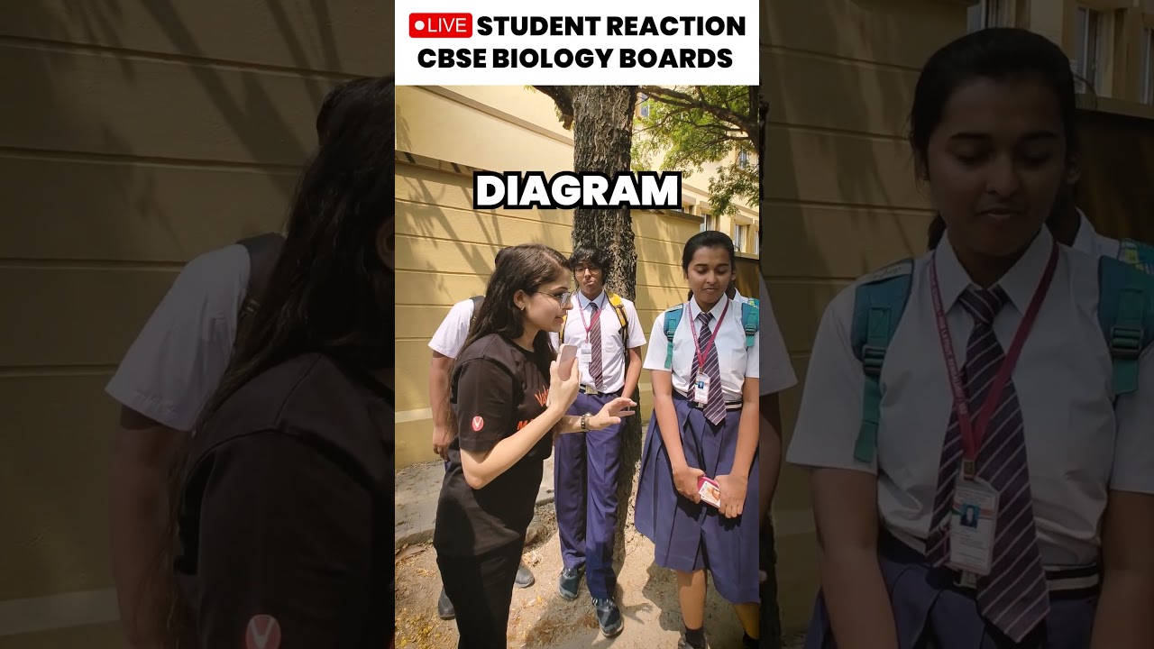 Live Student Reaction 🤯 | CBSE Class 12 Biology 🔥 #cbseboardexam2023