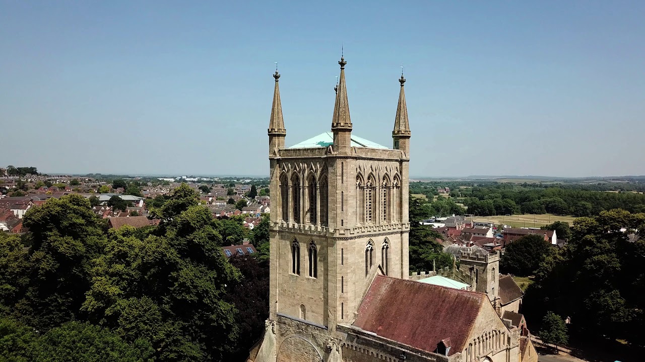 Pershore Abbey and Abbey Park