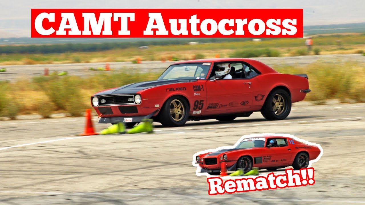 68 Camaro vs 70 Camaro Autocross Battle at American Auto-X Series - Ep. 45