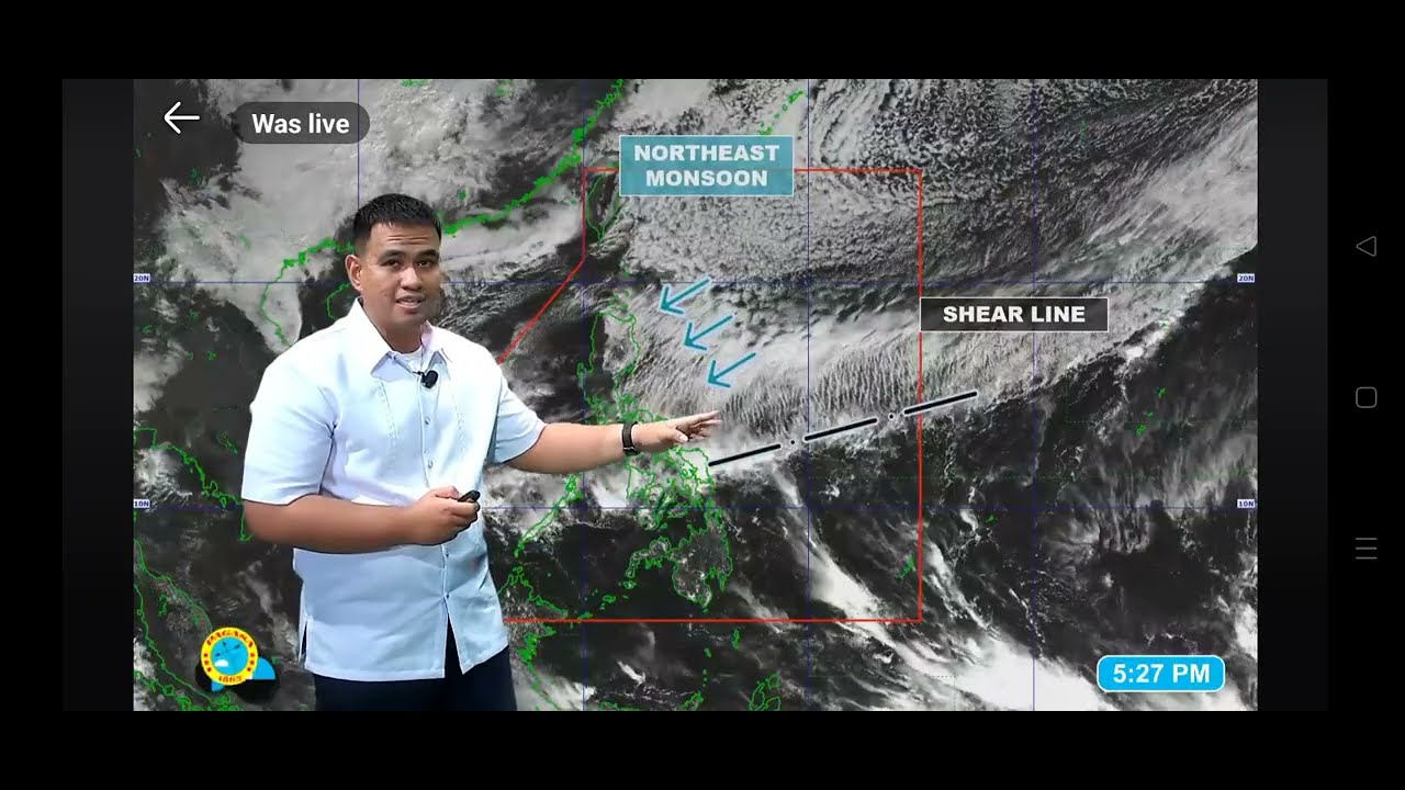 PAGASA: MGA PAG ULAN NA NARARANASAN SA BICOL AT VISAYAS DULOT NG SHEARLINE #weather #dostpagasa 