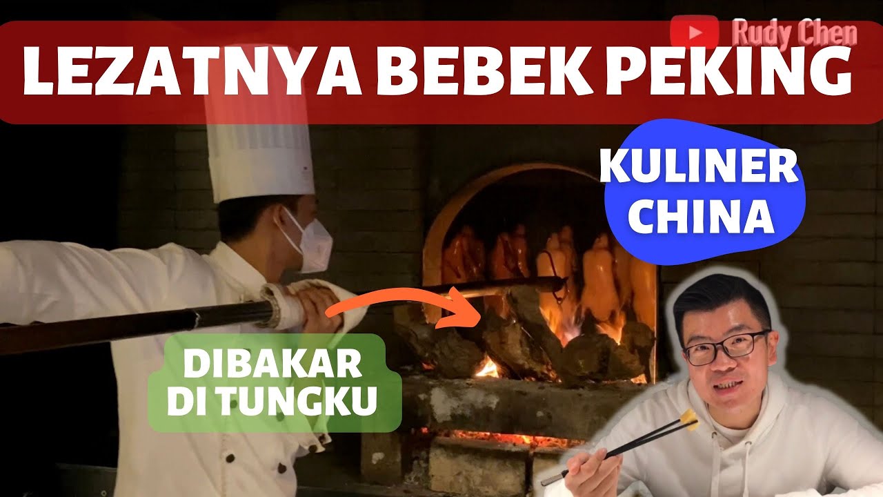MAKNYUS! BEBEK PANGGANG KHAS BEIJING || BEBEK PEKING || JELAJAH KULINER CHINA