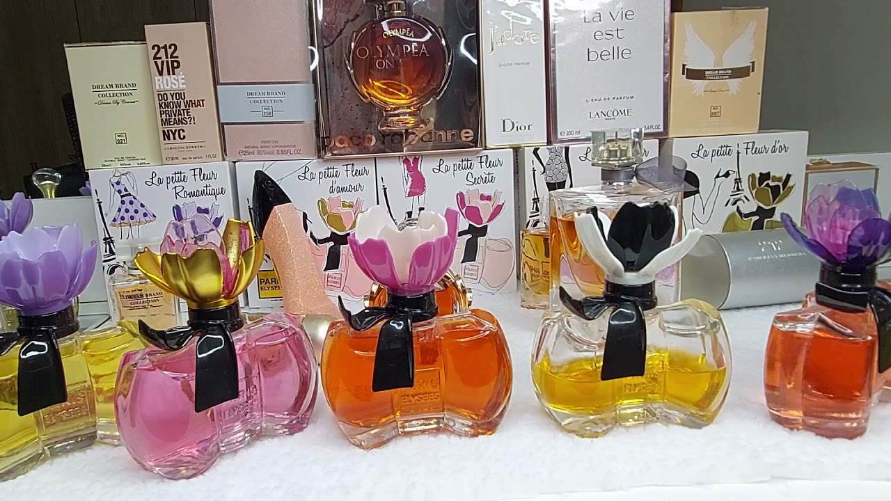 lá petite fleur  de Paris  elysees coleção e comparação  maravilhoso