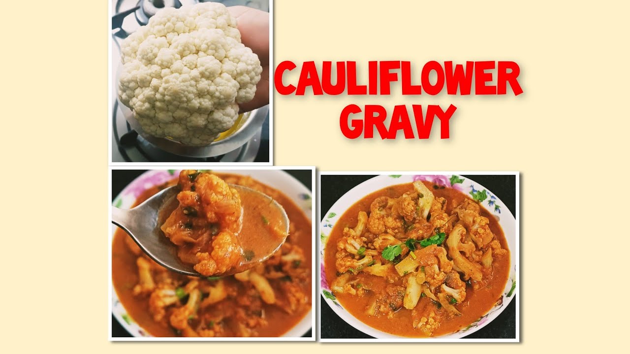 இந்த சுவையான காலிஃபிளவர் கிரேவியை செய்யலாமா? 👌 | CAULIFLOWER GRAVY #NINI #food #sidedish #recipe #yt