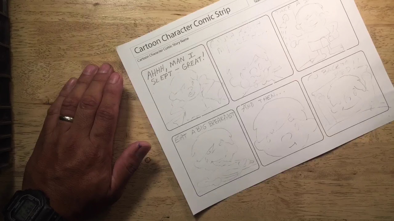6 PANEL COMIC STRIP