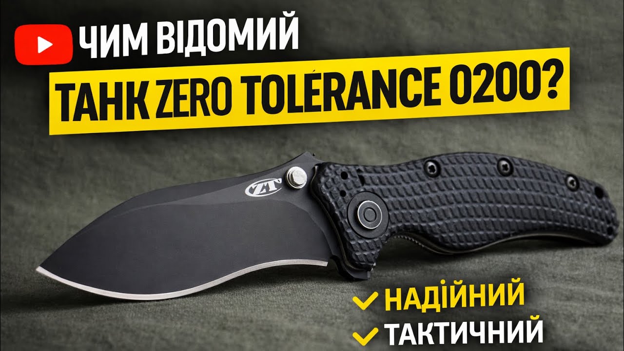 Zero Tolerance 0200 Враження від ножа/ Американська якість?