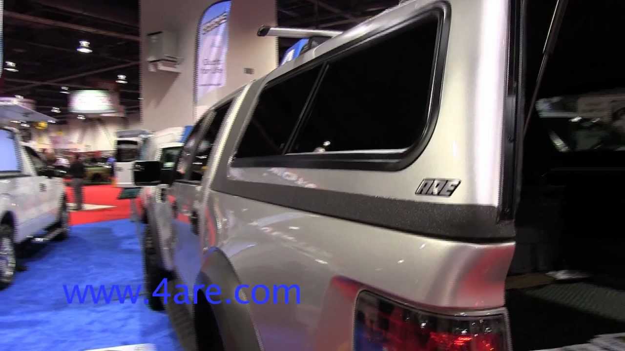 2012 SEMA Show - A.R.E. Truck Caps and Tonneau Covers Booth Tour