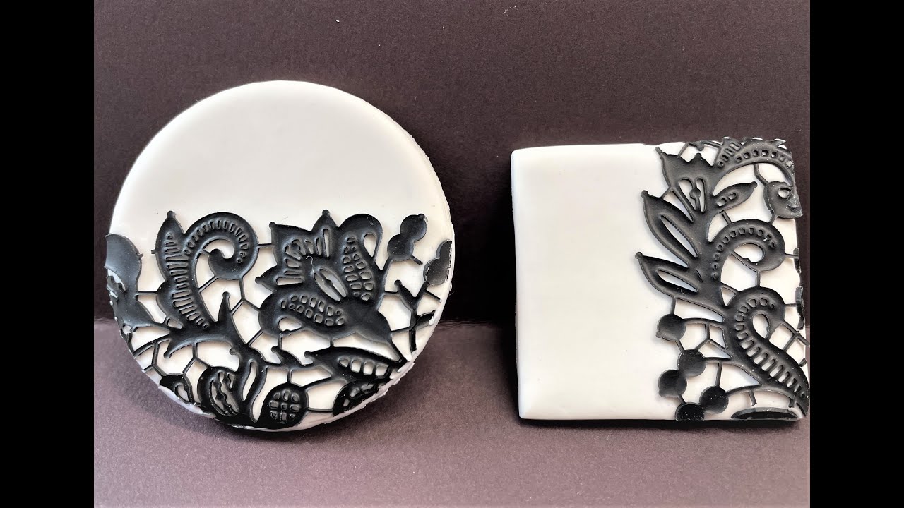 Lace Overlay Pendants