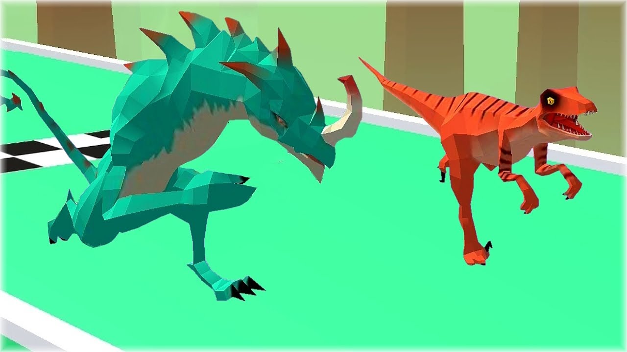 Mutant Dinosaur Parkour - Gameplay Walkthrough Part 1