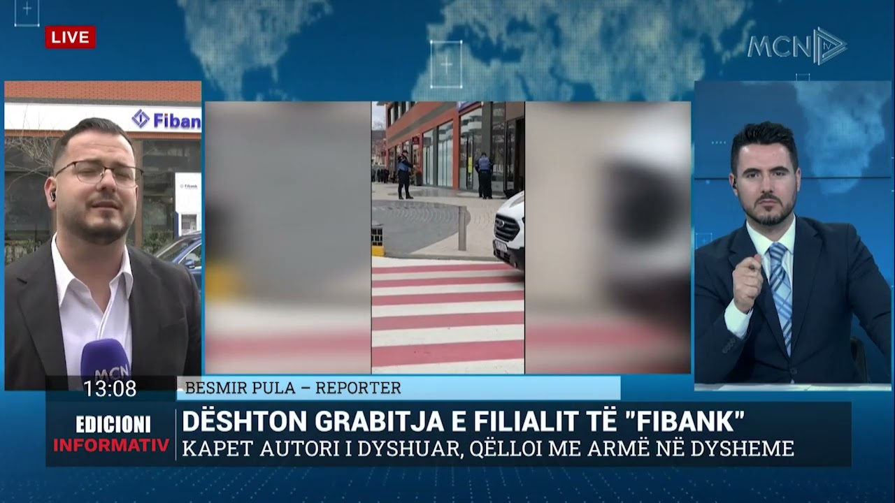 Grabitja e Fibank/ Pula: Dyshohet se 58-vjeçari mori 20 mln lekë nga arka, qëlloi me armë në dysheme