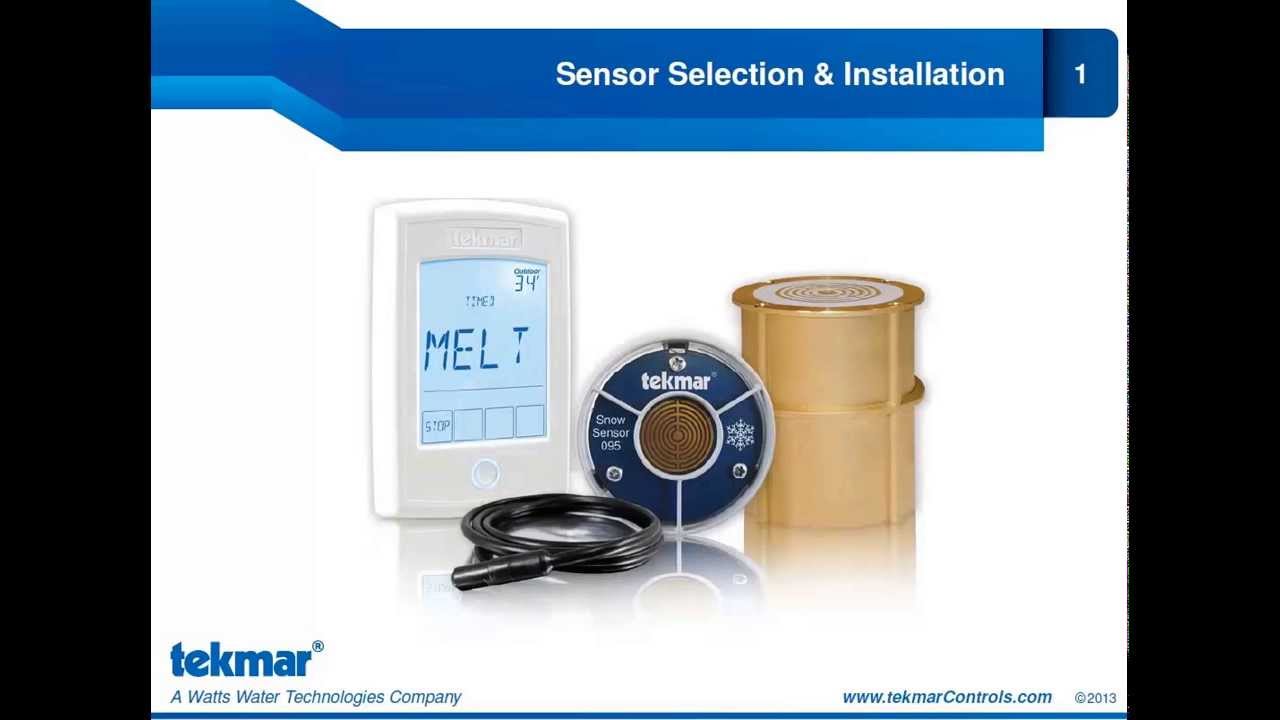 Segment 3: Sensor Selection & Installation