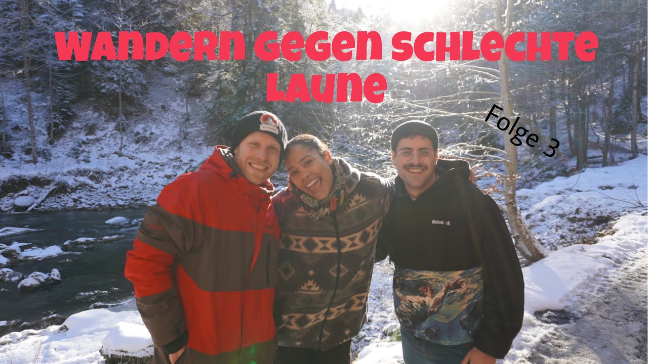 Eine Rundwanderung durch die BREITACHKLAMM - Wandern im WINTER ❄️☃️