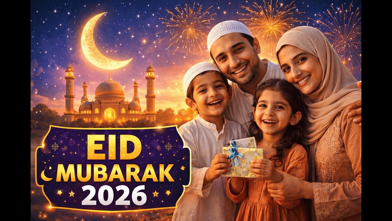Eid Song 2026 🌙 | Beautiful Ramadan Nasheed | Eid Mubarak Song | Islamic Song 2026