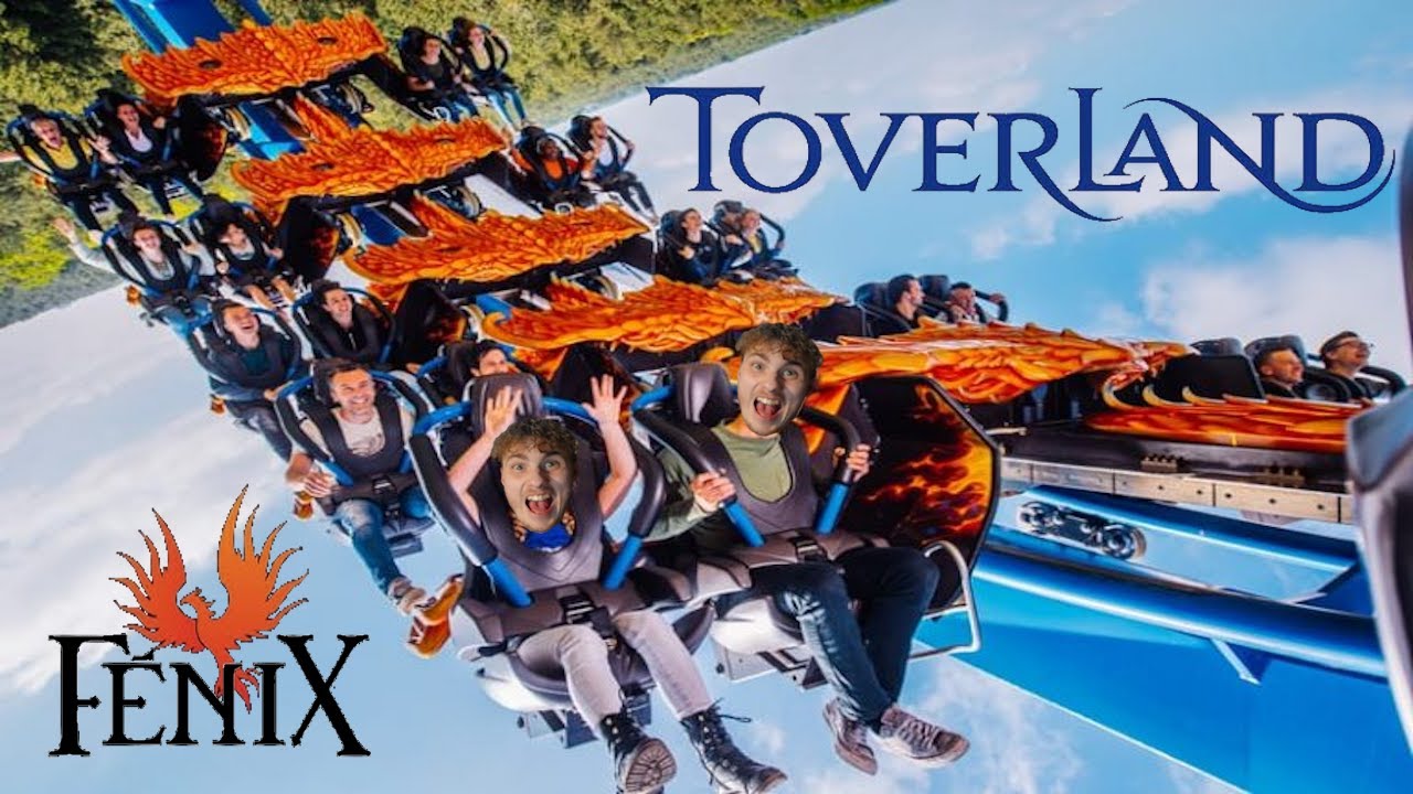 Riding my first Wing Coaster I Toverland I Themepark Review #2