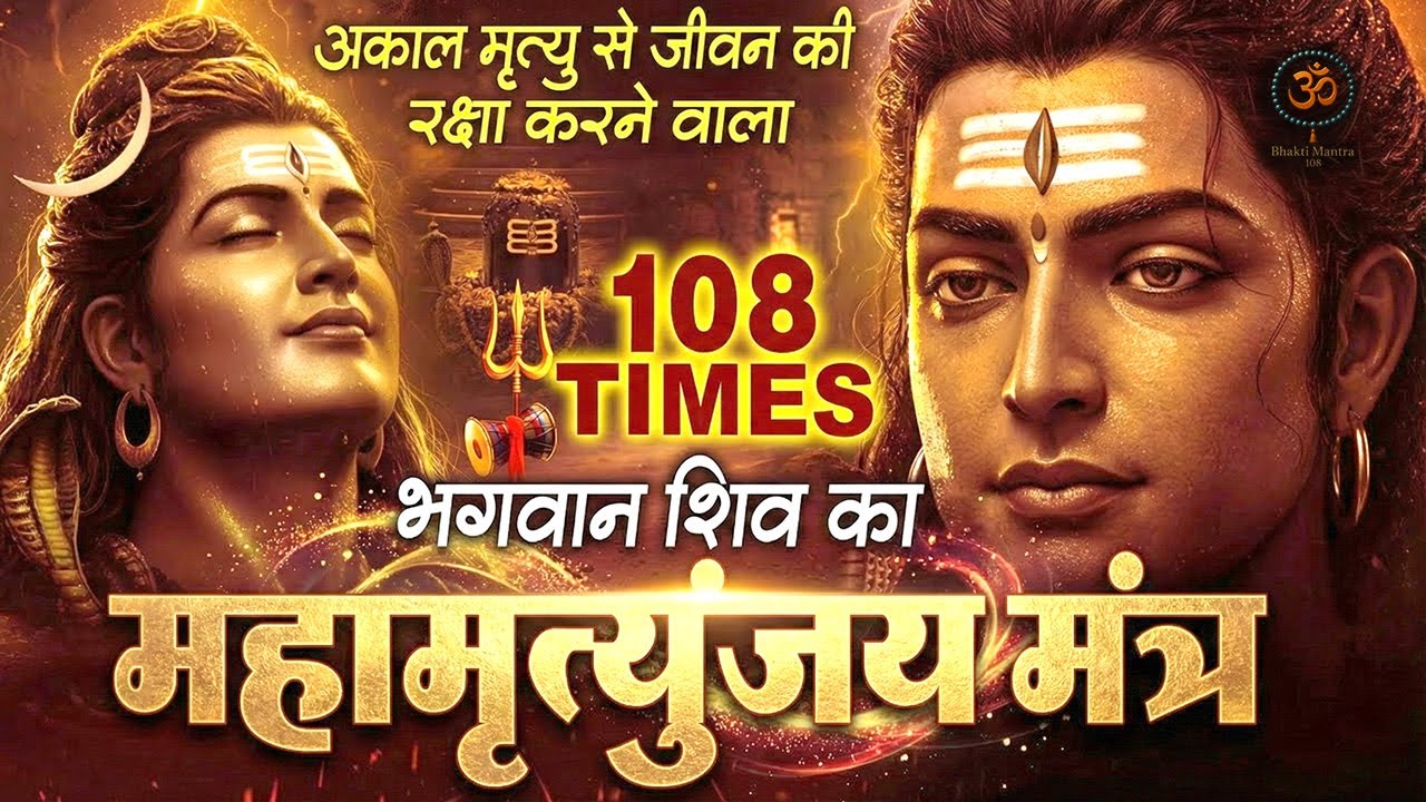 अकाल मृत्यु से रक्षा करने वाला महामृत्युंजय मंत्र | Mahamrityunjay Mantra 108 Times