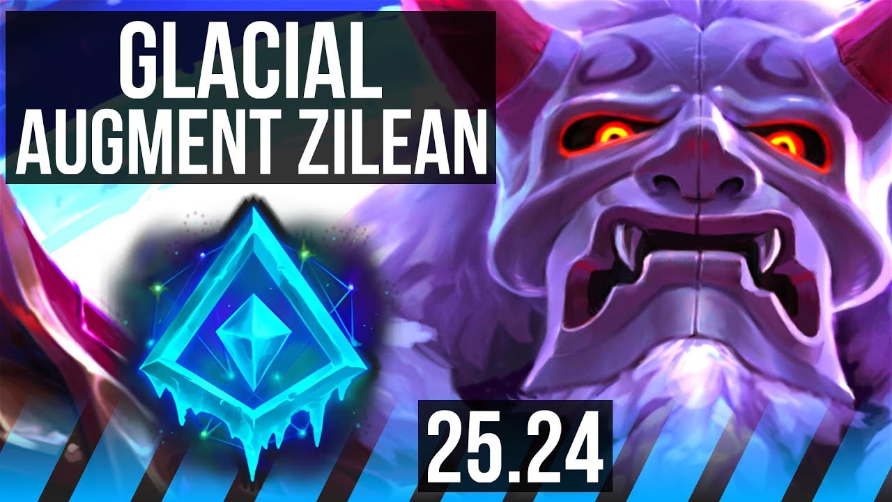 ZILEAN vs ZED (MID) | Glacial Augment | KR Master | 25.24