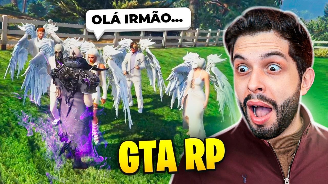 O ANJO DA MORTE SE REVELOU PROS ANJOS DE LUZ!! GTA RP SOBRENATURAL #43