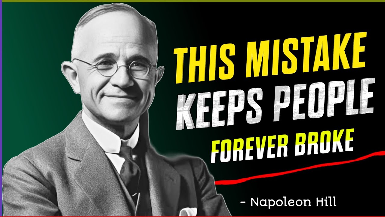 The Money Lesson That Can Save Your Entire Life Financially || Napoleon Hill 