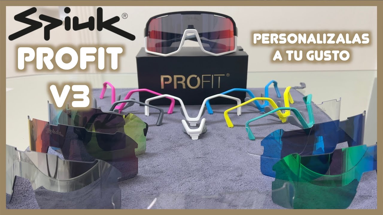 SPIUK PROFIT V3, LAS GAFAS MAS PERSONALIZABLES DE SPIUK.