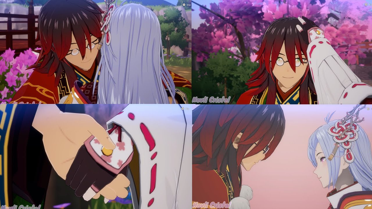 Kurama All Romance (kissing, pat, embrace, holding hand) Activity - Rune Factory: Guardians Of Azuma