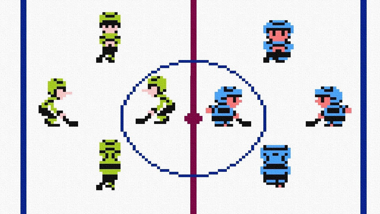 NES Ice Hockey With 4 Little Guys