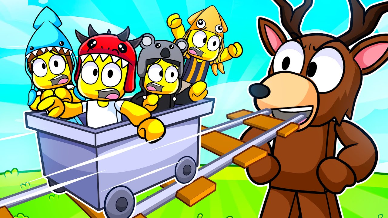 Roblox Cart Ride Into THE DEER! (99 Nights in the Forest)