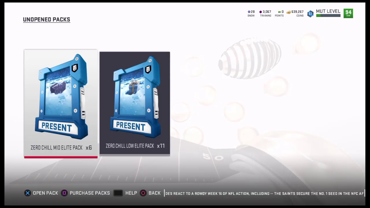 ZERO CHILL PRESENTS DAY 8 ZERO CHILL ELITE PACKS