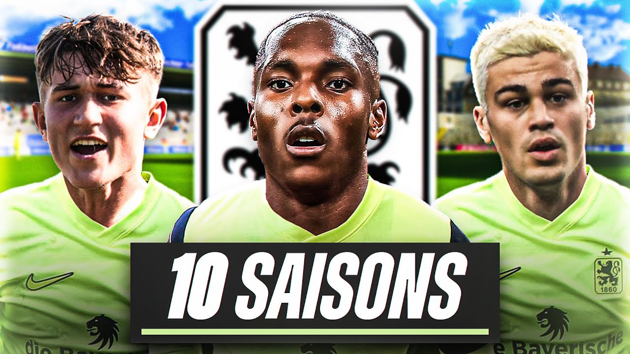 Ich übernehme 1860 MÜNCHEN für 10 SAISONS 😱🔝 FIFA 23