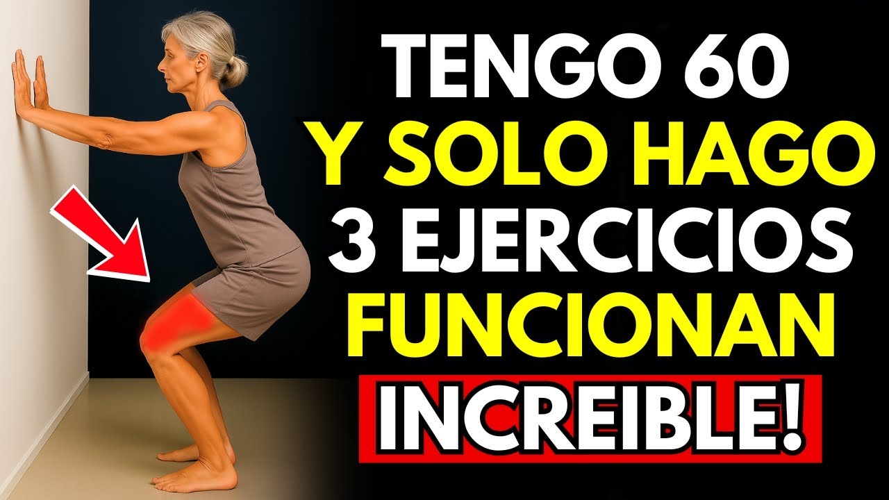 Todo Adulto Mayor de 60 Años Debe Hacer Estos 3 Ejercicios