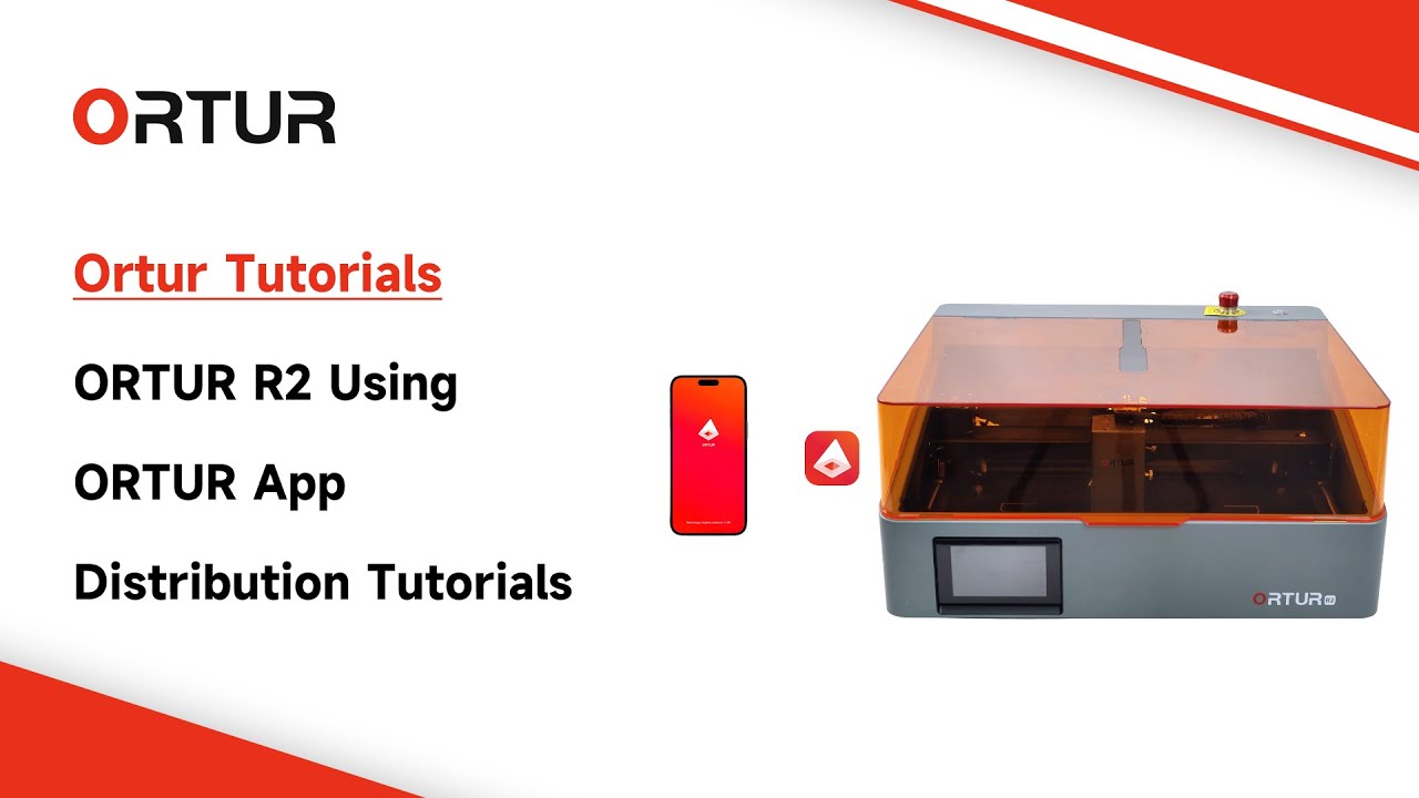 How to connect R2 to the Ortur app?
