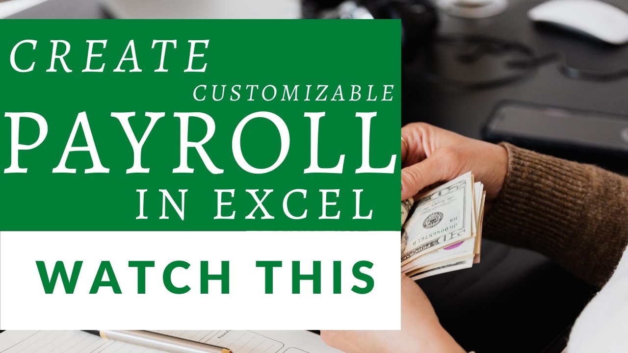 HOW TO CREATE A KENYAN PAYROLL IN EXCEL: Customizable PAYROLL | With Tax Calculator | PAYE | NHIF